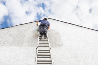 Peinture extérieure à Mesvres — façades et ravalement